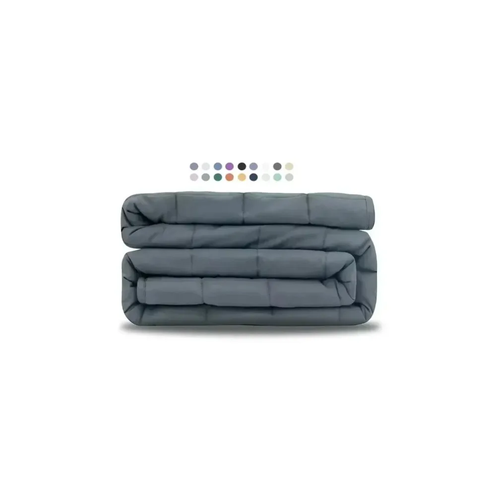 Weighted Blanket Adults Anxiety - Cooling Weighted Blanket Heavy Gravity Blanket