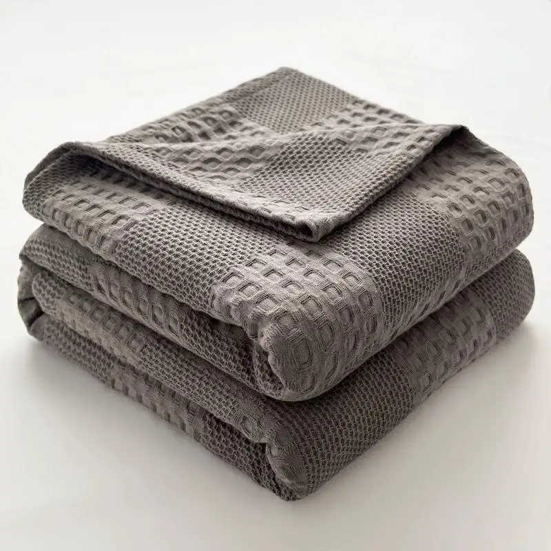 Muslin Cotton Bedspread - WASART Summer cotton muslin towel quilt