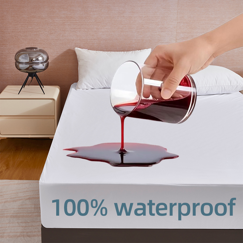 Waterproof Mattress Protector Breathable - Queen Waterproof Mattress Protector,Pee and Liquid