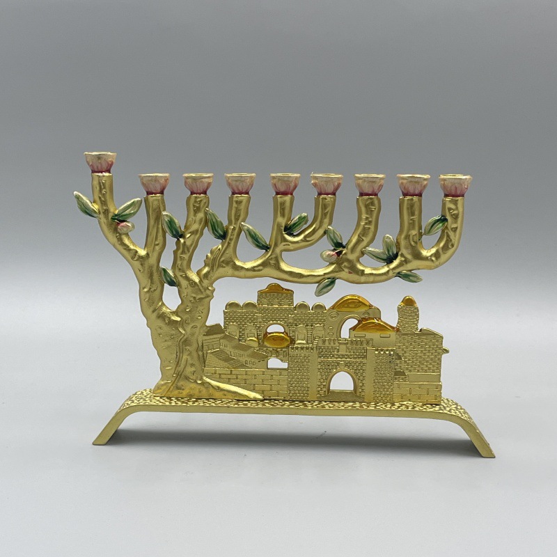 Lighting - Light Luxury Temple Jerusalem Candlestick Jewish