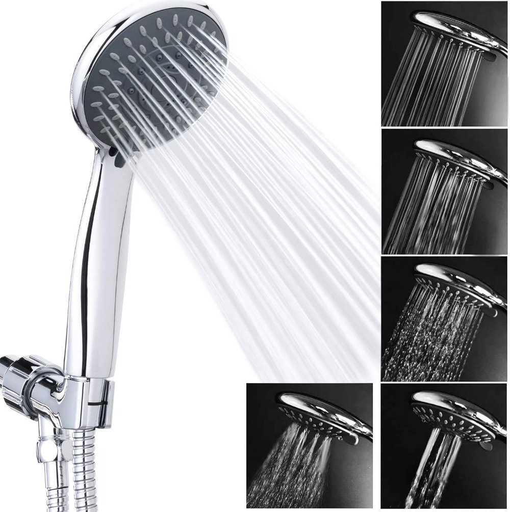 5-Setting High Pressure Handhe - High Pressure Shower Head Handheld ulasan dan harga
