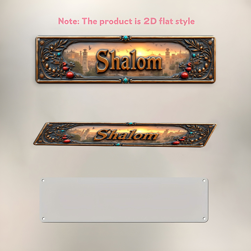 CIFBUY Vintage Shalom Hebrew A - Home Decor ulasan dan harga