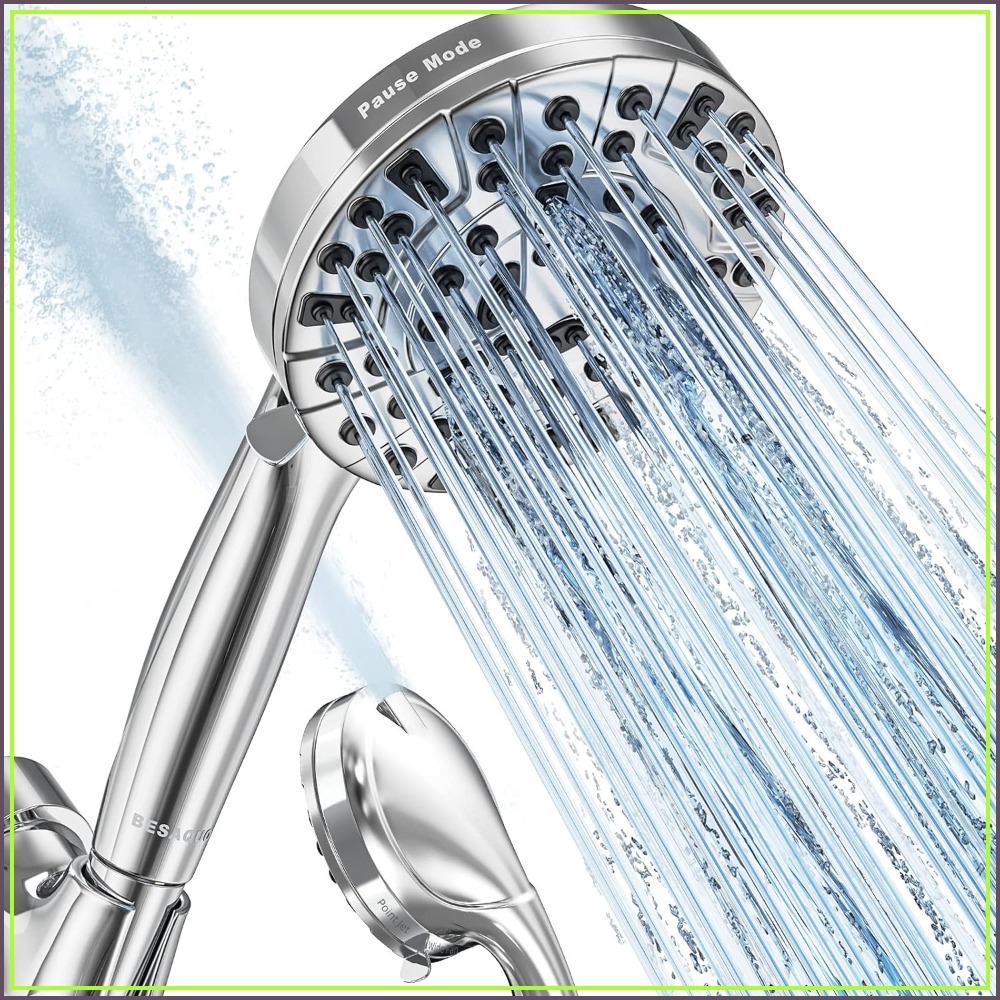 10-Function High Pressure Show - High Pressure Shower Head Handheld ulasan dan harga