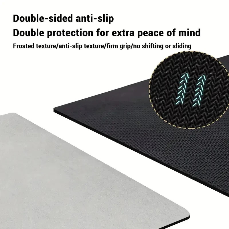 VIKAMA Diatomite Bath Mat Soli - Quick Dry Diatomite Bath Mat ulasan dan harga