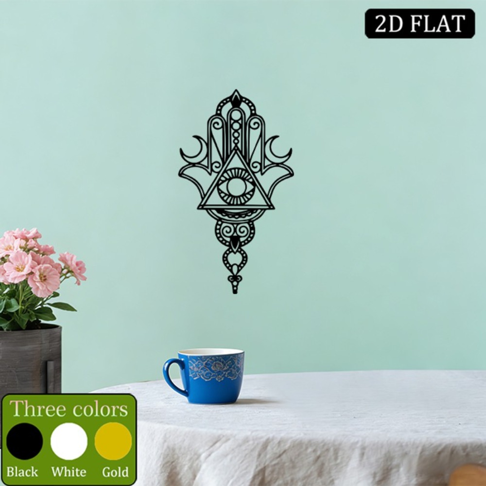 CIFBUY Iron Wall Art Hamsa Evi - Home Decor ulasan dan harga