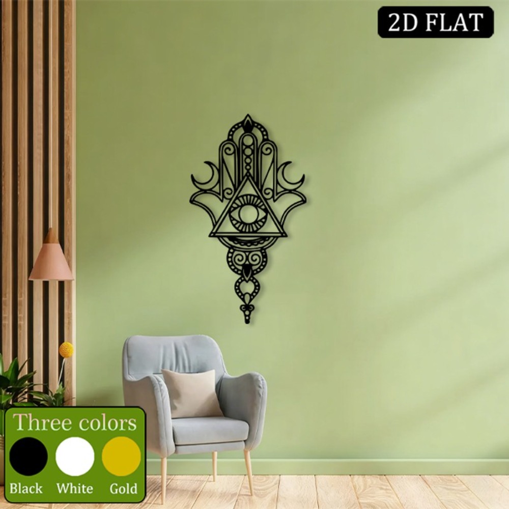 CIFBUY Iron Wall Art Hamsa Evi - Home Decor ulasan dan harga