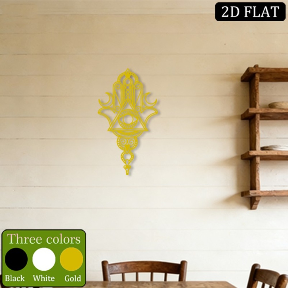 CIFBUY Iron Wall Art Hamsa Evi - Home Decor ulasan dan harga