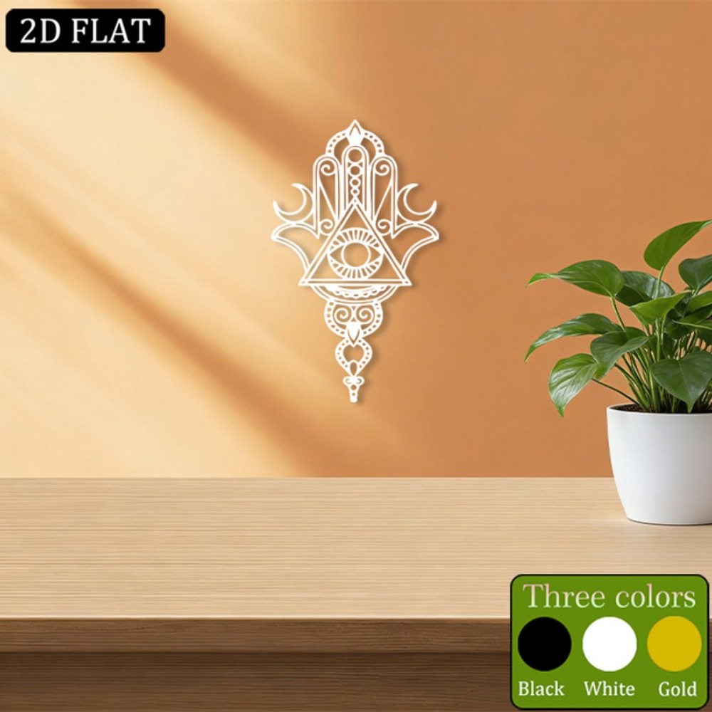 CIFBUY Iron Wall Art Hamsa Evi - Home Decor ulasan dan harga