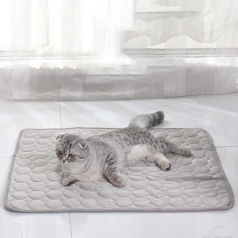 Pet Ice Mats Summer Cat Dog So - Cooling Blanket Hot Sleepers ulasan dan harga