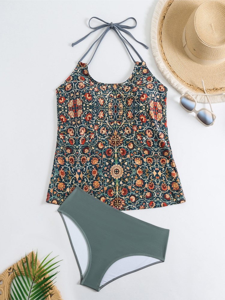 New Tankini Swimwears Tankini  - Bath ulasan dan harga