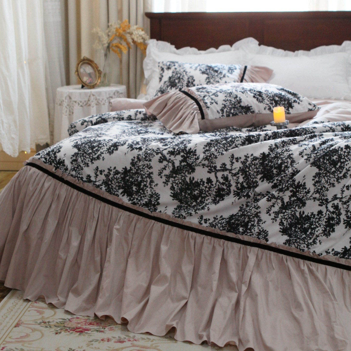 Christy French Style Princess  - Aesthetic Floral Duvet Cover ulasan dan harga