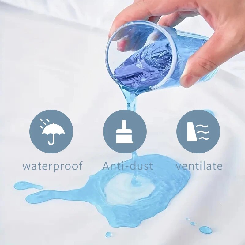 Waterproof Mattress Protector, - Waterproof Mattress Protector Breathable ulasan dan harga