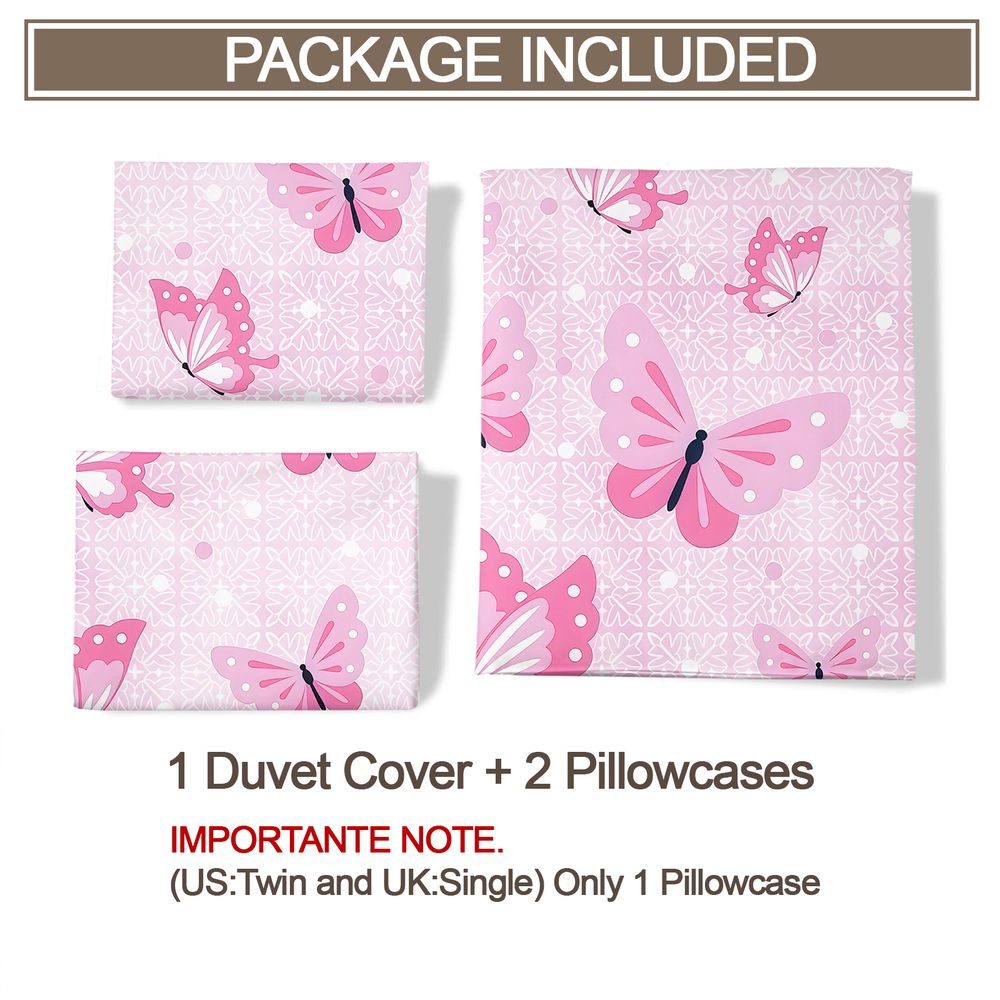 Butterfly Duvet Cover Set Aest - Aesthetic Floral Duvet Cover ulasan dan harga