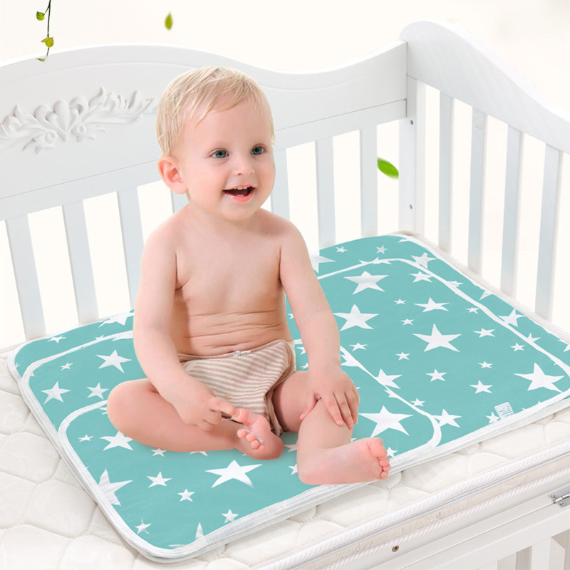 Waterproof Reusable Newborn Ba - Waterproof Mattress Protector Breathable ulasan dan harga