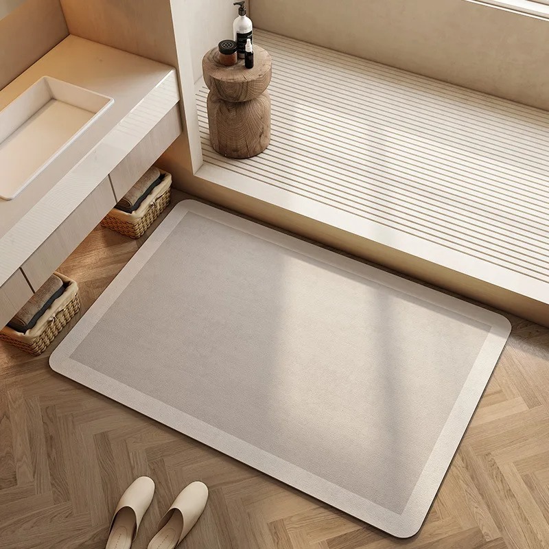 Bathroom Floor Mat Diatomite S - Quick Dry Diatomite Bath Mat ulasan dan harga