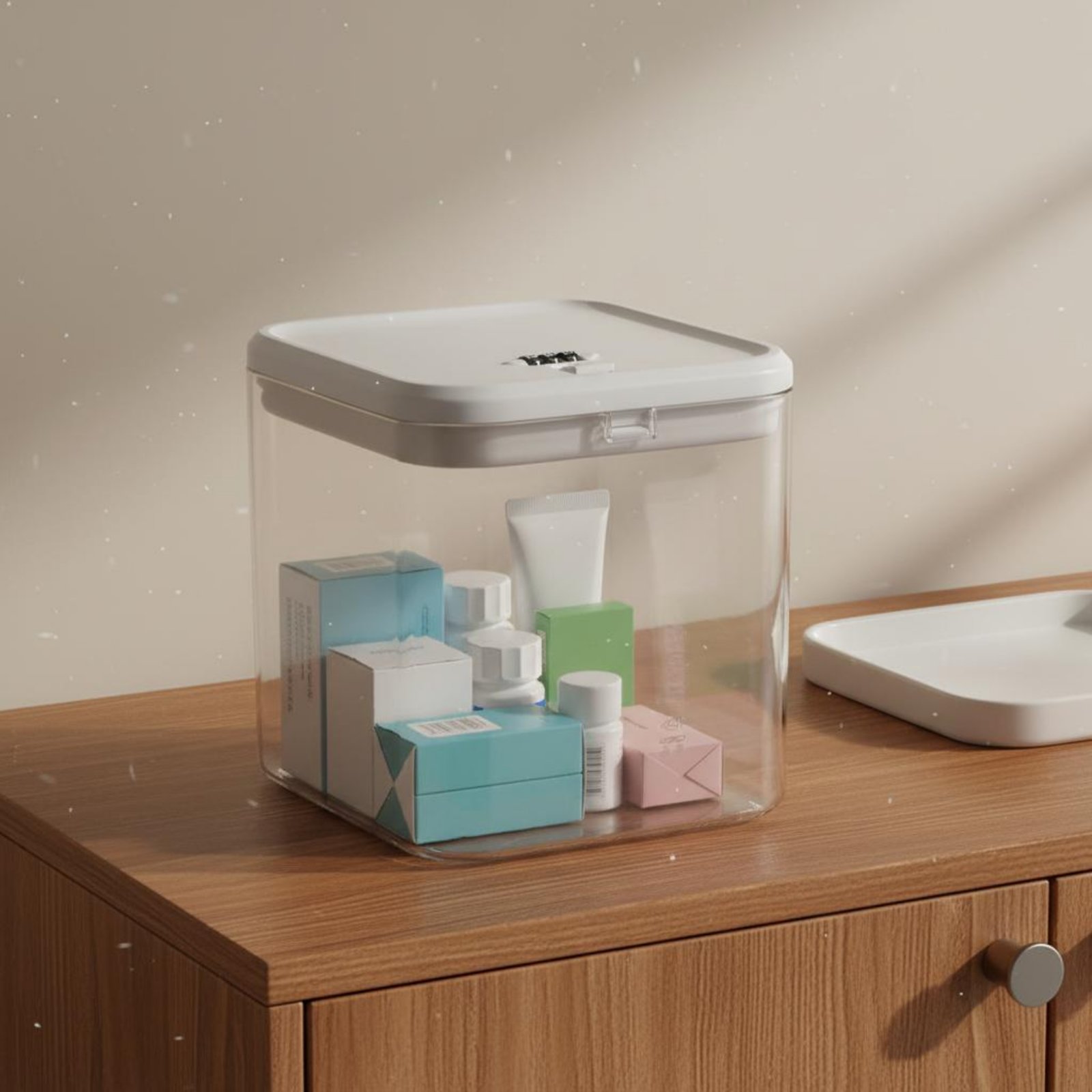 Clear Lockable Box Versatile L - Kitchen ulasan dan harga