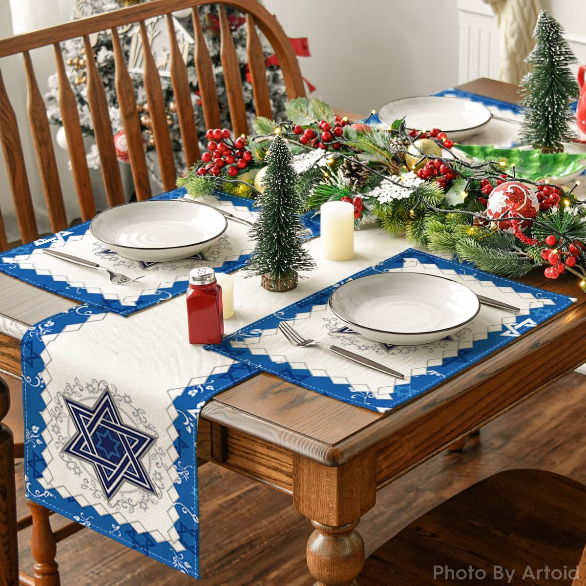 8Pcs Jewish Holiday Placemat S - Kitchen ulasan dan harga