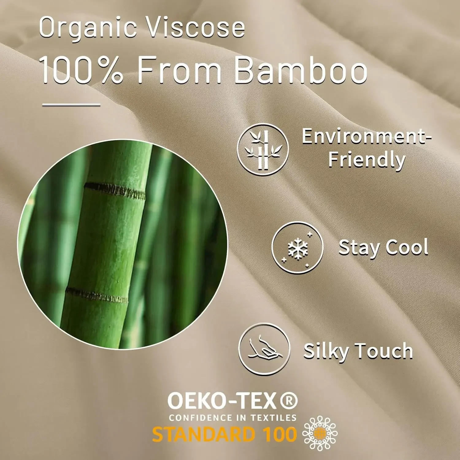 Viscose from Bamboo Comforter  - Cooling Blanket Hot Sleepers ulasan dan harga