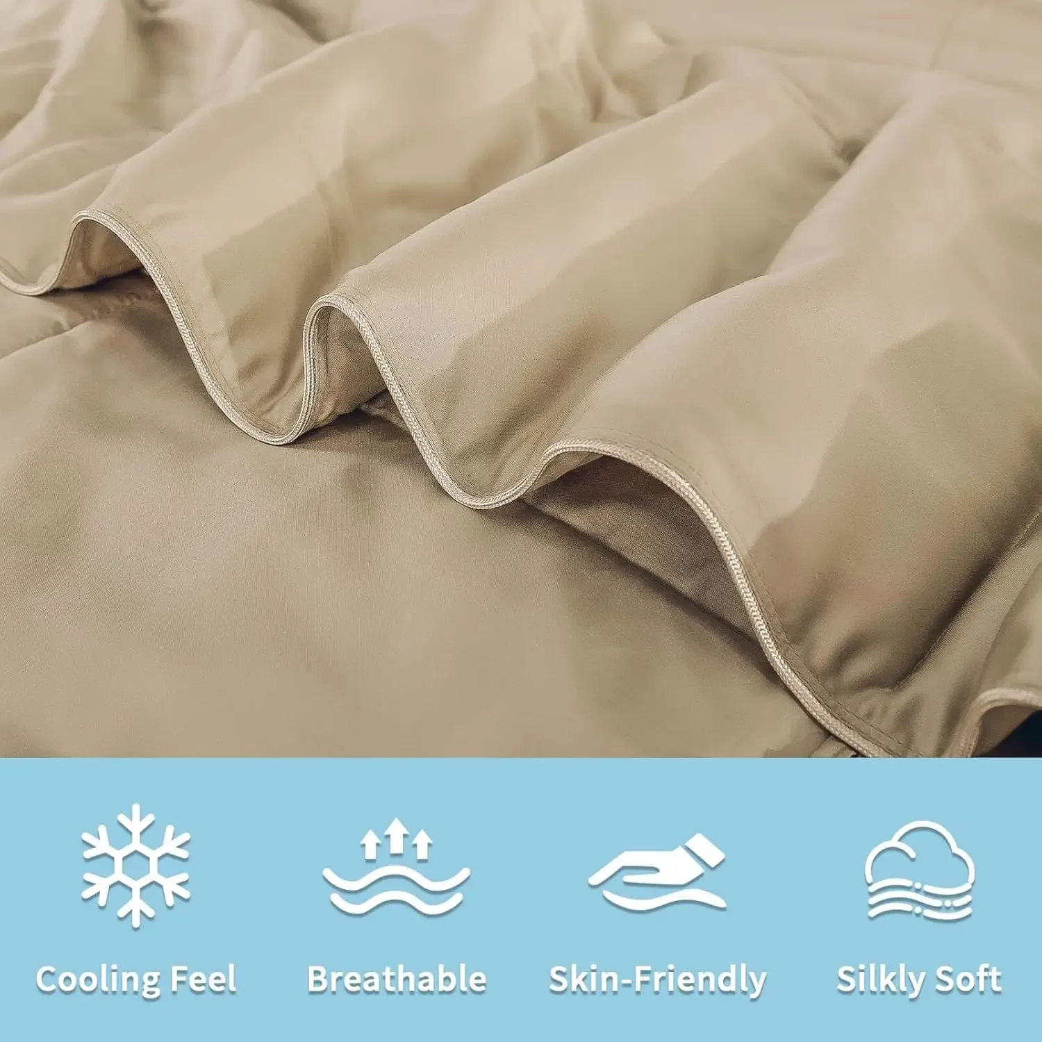 Viscose from Bamboo Comforter  - Cooling Blanket Hot Sleepers ulasan dan harga