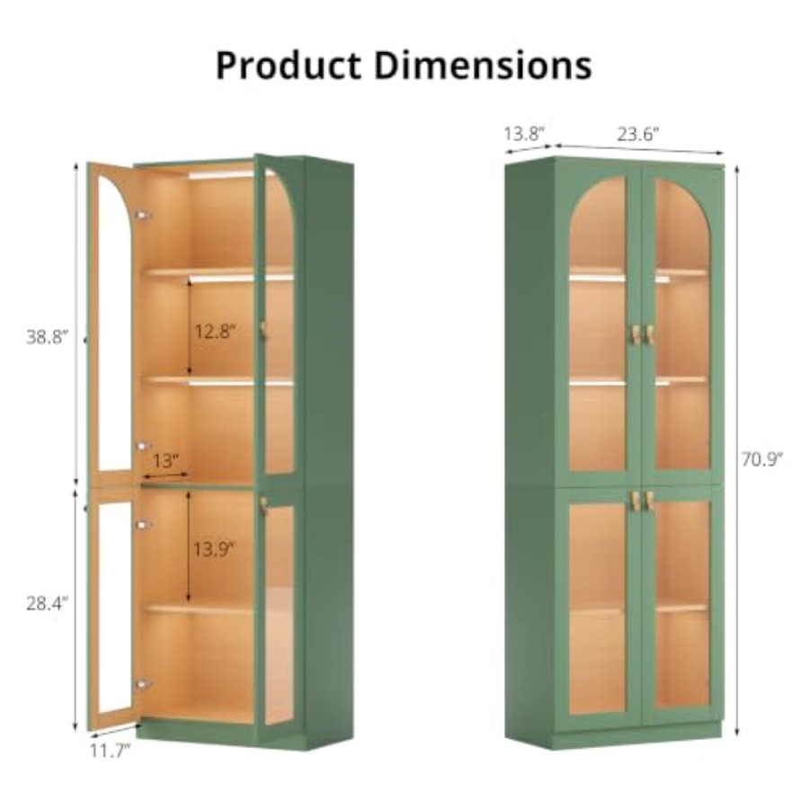 Living room office curio cabin - Storage & Organization ulasan dan harga