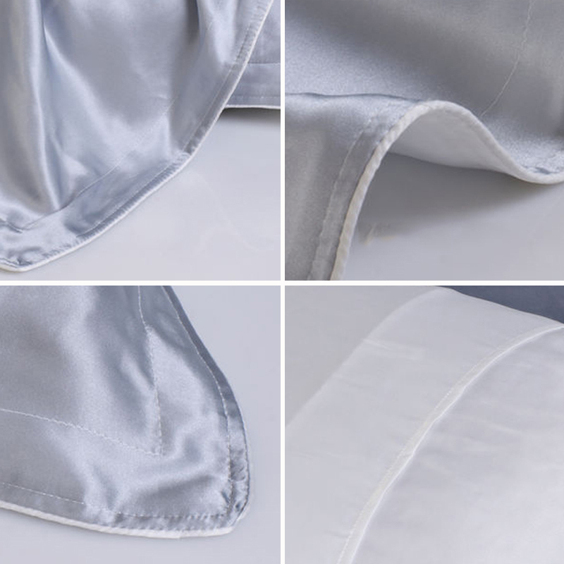 48x74cm Pillowcase Patchwork S - Satin Silk Pillowcase Hair Skin ulasan dan harga