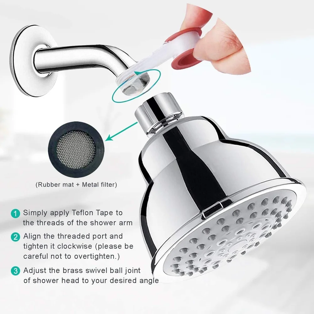 High Pressure Handheld Shower  - High Pressure Shower Head Handheld ulasan dan harga