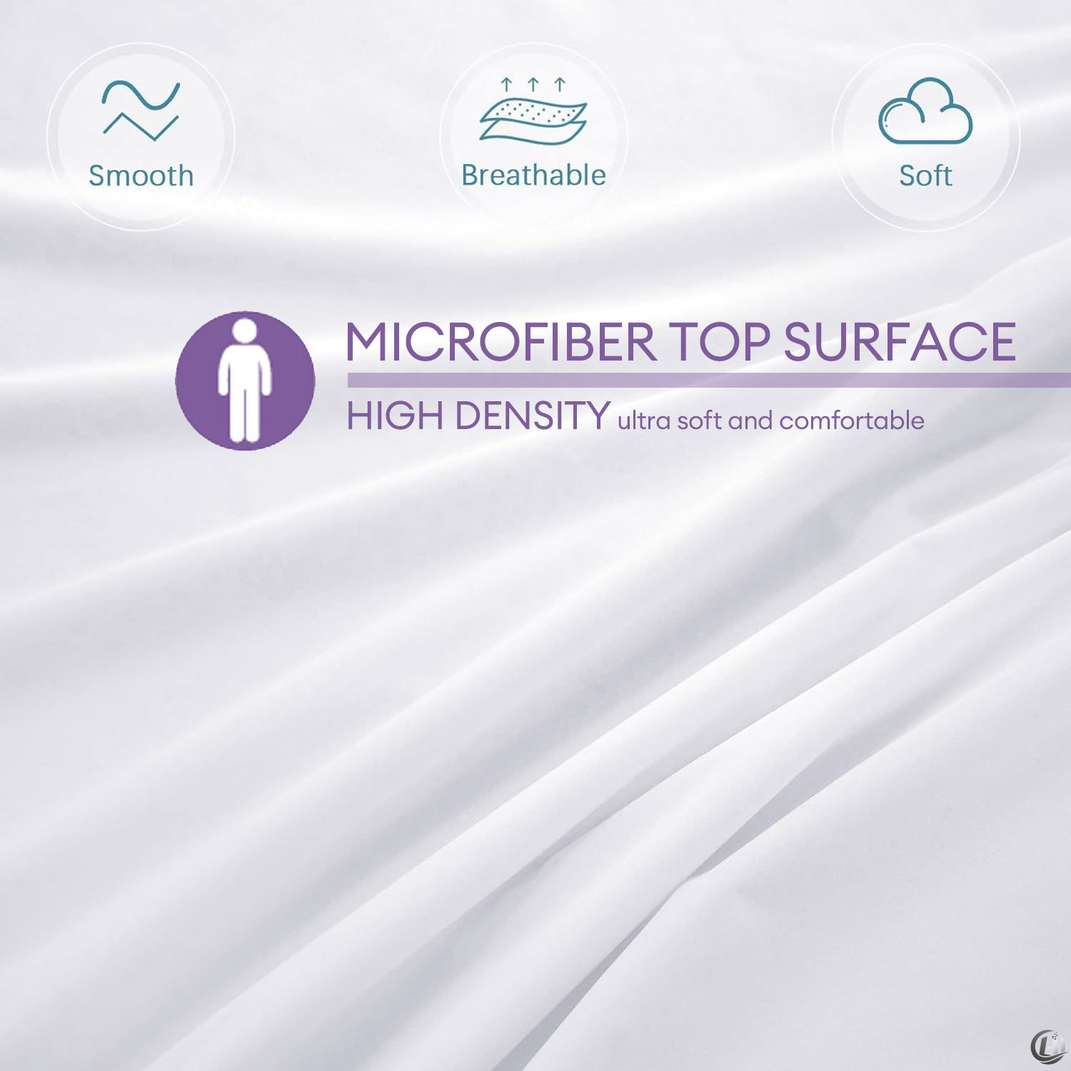 1pc Crib Mattress Protector Sm - Waterproof Mattress Protector Breathable ulasan dan harga