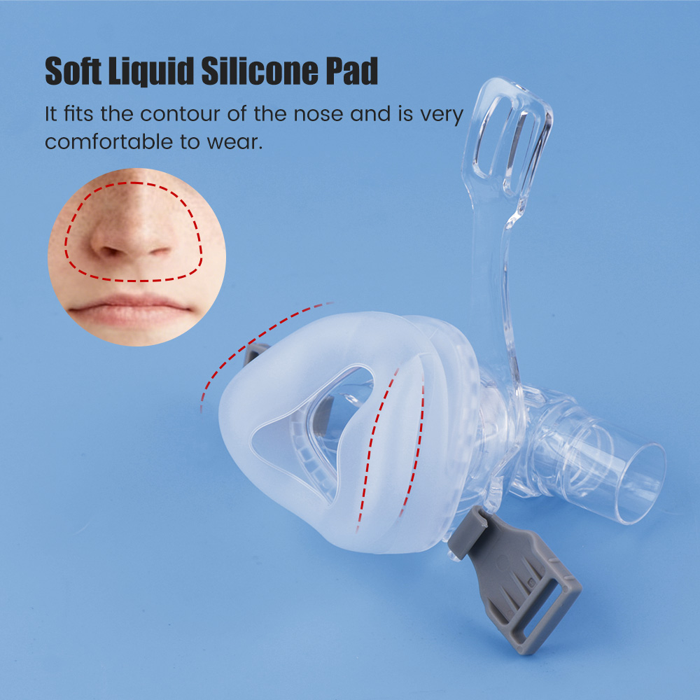 Nasal CPAP Mask with Headgear  - Anti Snore Contour Pillow ulasan dan harga