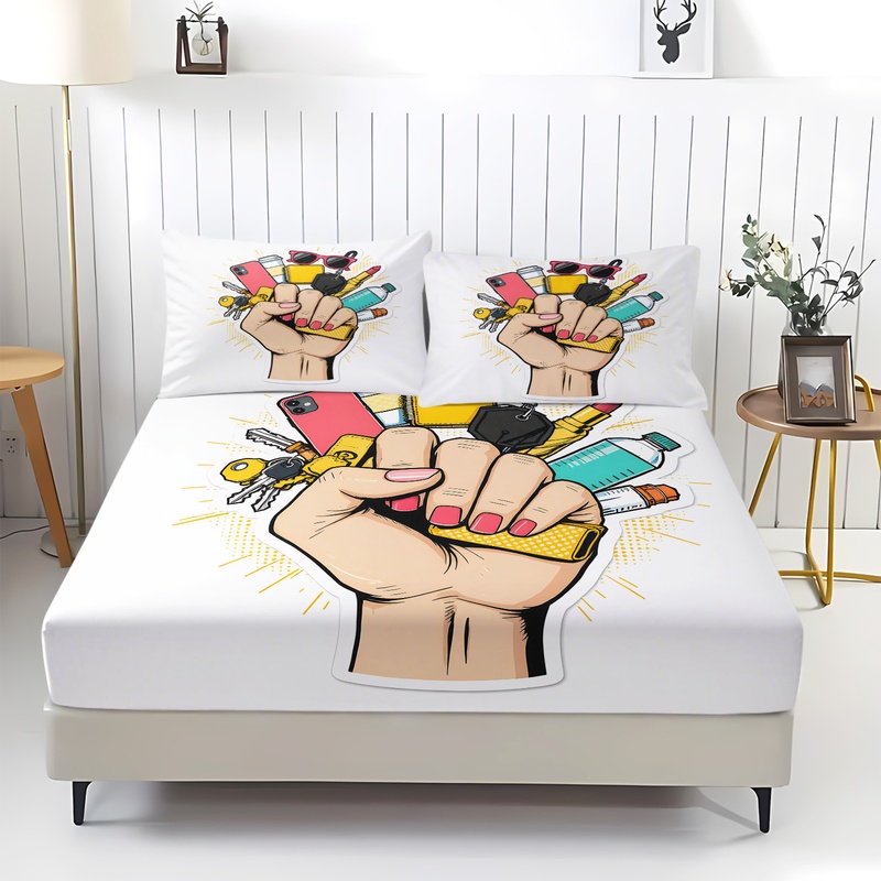 Urban Carry Essentials Fitted  - Fitted Bed Sheets Deep Pocket ulasan dan harga