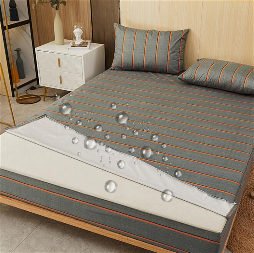 Six-Sides Fully Enclosed Water - Waterproof Mattress Protector Breathable ulasan dan harga