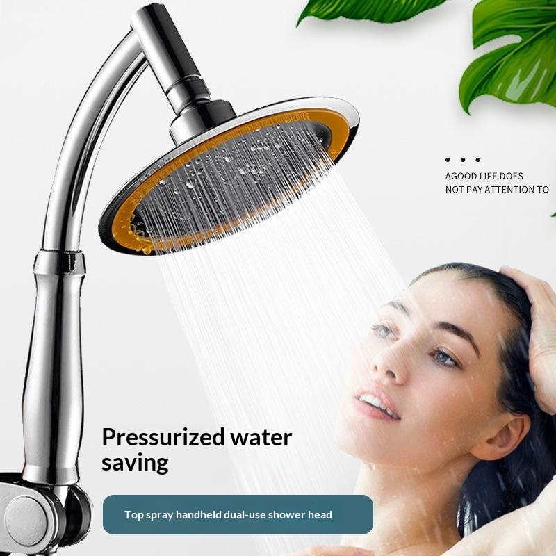 6 Inch High Pressure 360 Degre - High Pressure Shower Head Handheld ulasan dan harga