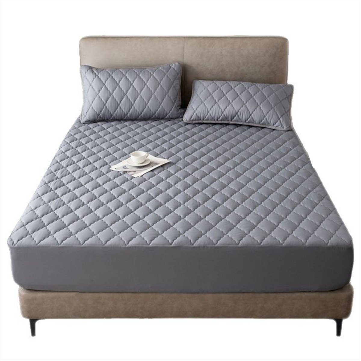 Learned- Waterproof Fitted Bed - Waterproof Mattress Protector Breathable ulasan dan harga