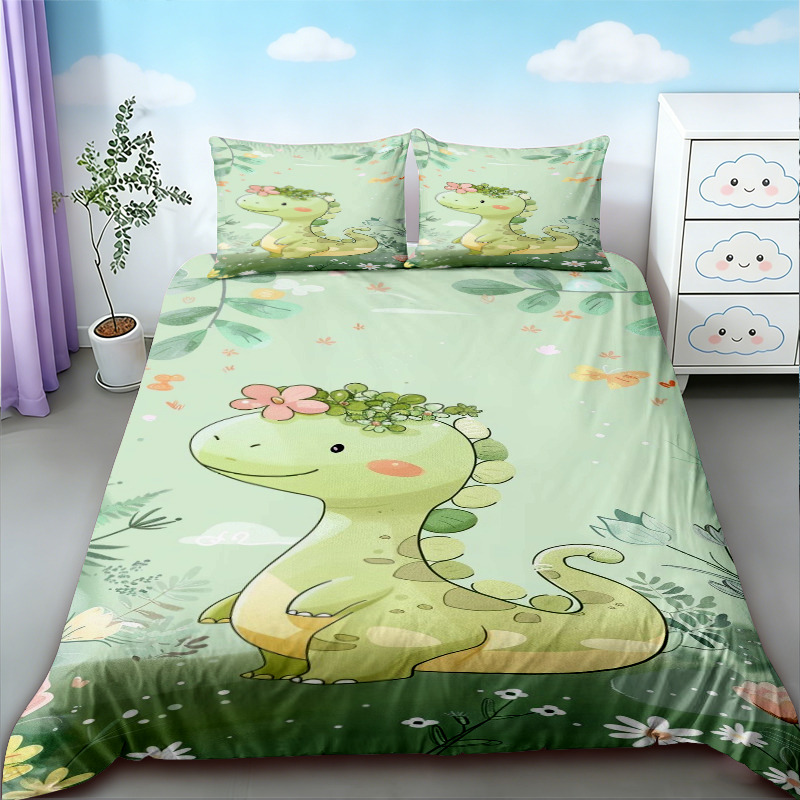 Duvet Cover Cute Dinosaur King - Bedding ulasan dan harga