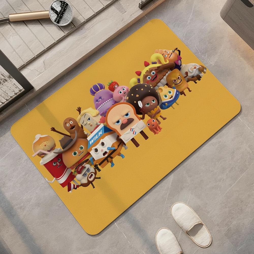 Cartoon B-Bread B-Barbershop F - Quick Dry Diatomite Bath Mat ulasan dan harga