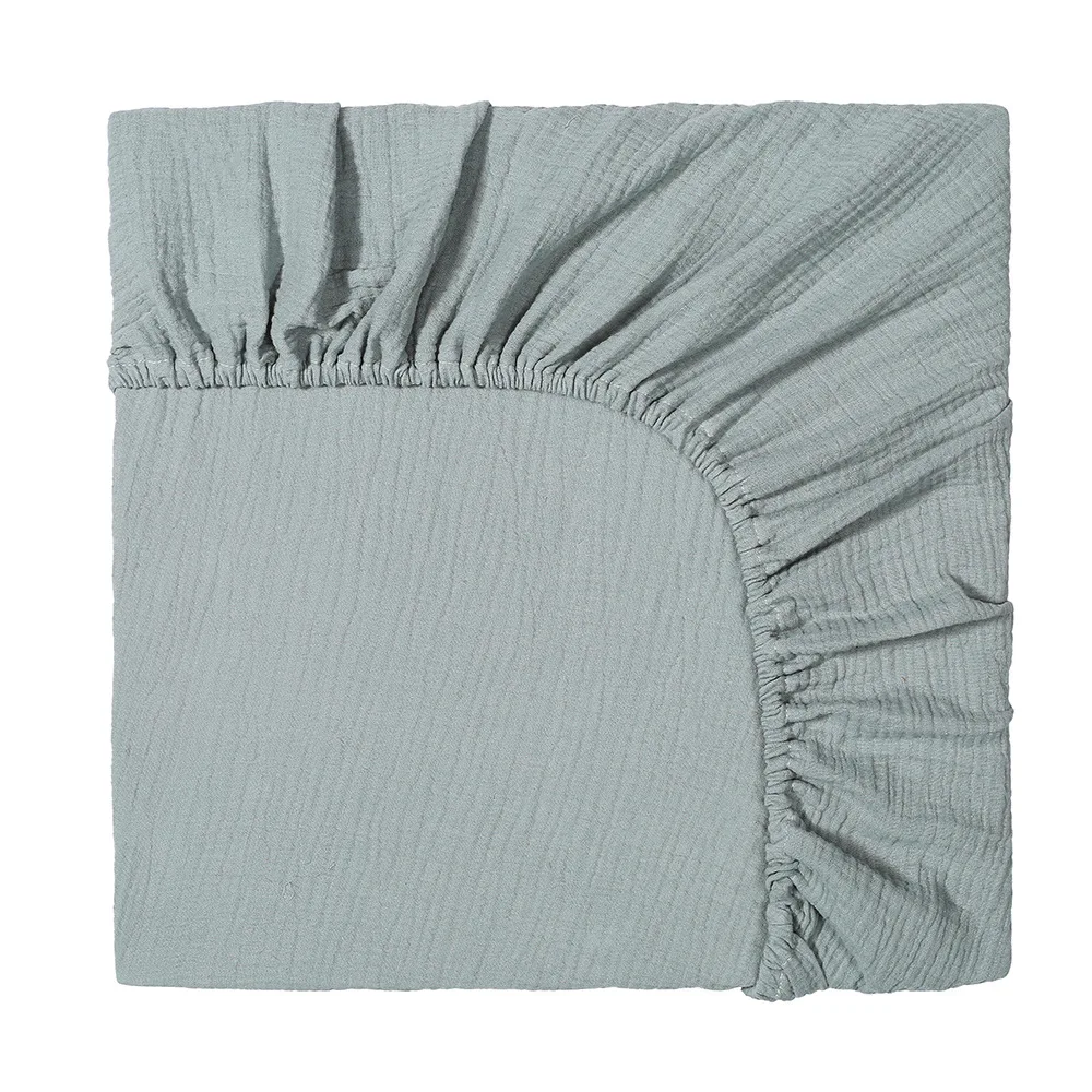 Personalized Name Embroidered  - Muslin Cotton Bedspread ulasan dan harga
