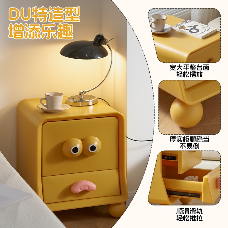 Bedside table creative cute ca - Storage & Organization ulasan dan harga