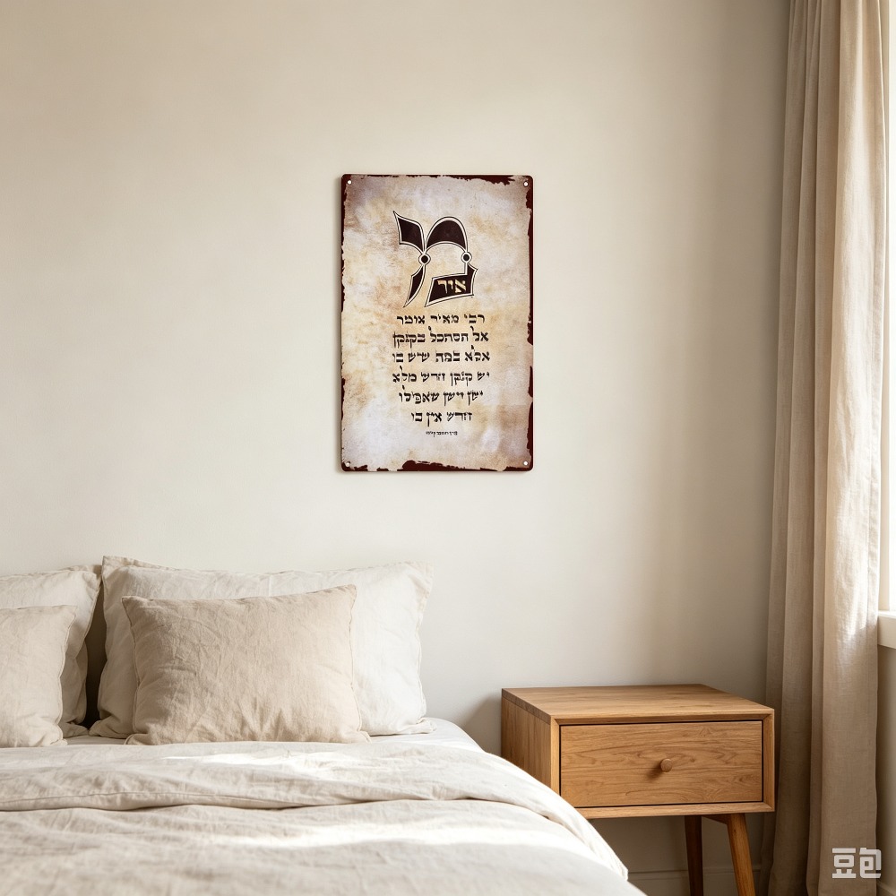 CIFBUY Vintage Hebrew Torah Sc - Home Decor ulasan dan harga
