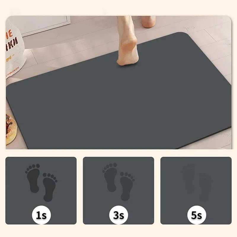 Stone Diatomite Earth Bath Mat - Quick Dry Diatomite Bath Mat ulasan dan harga