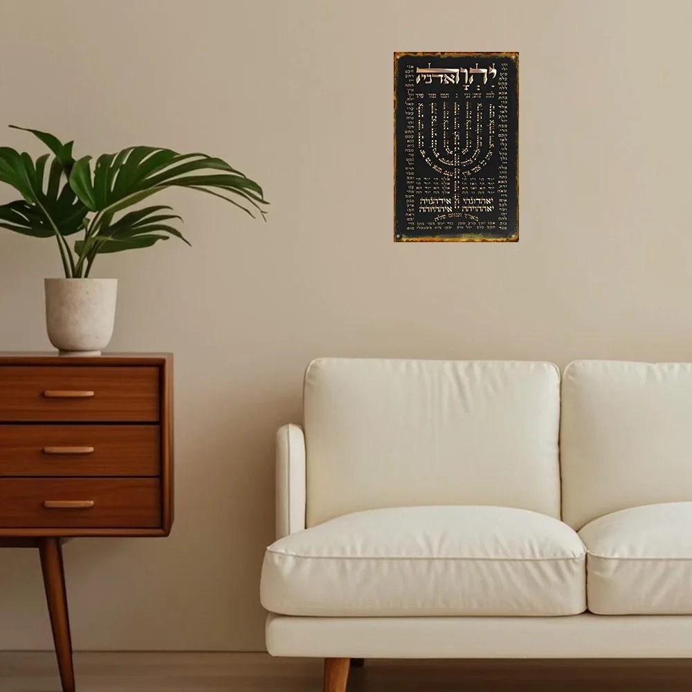 CIFBUY Vintage Aluminum Wall A - Home Decor ulasan dan harga