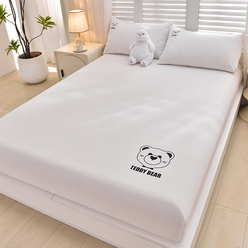 100% Cotton Fitted Sheet 28cm  - Fitted Bed Sheets Deep Pocket ulasan dan harga
