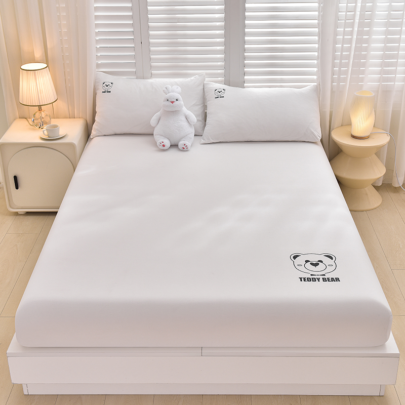 100% Cotton Fitted Sheet 28cm  - Fitted Bed Sheets Deep Pocket ulasan dan harga