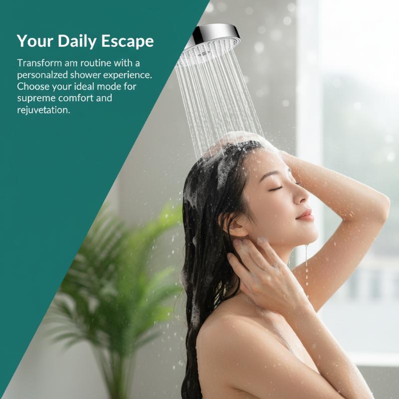 New 6 Modes Adjustable Handhel - High Pressure Shower Head Handheld ulasan dan harga