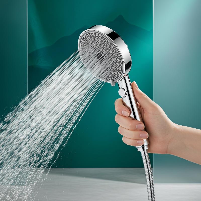 New 6 Modes Adjustable Handhel - High Pressure Shower Head Handheld ulasan dan harga