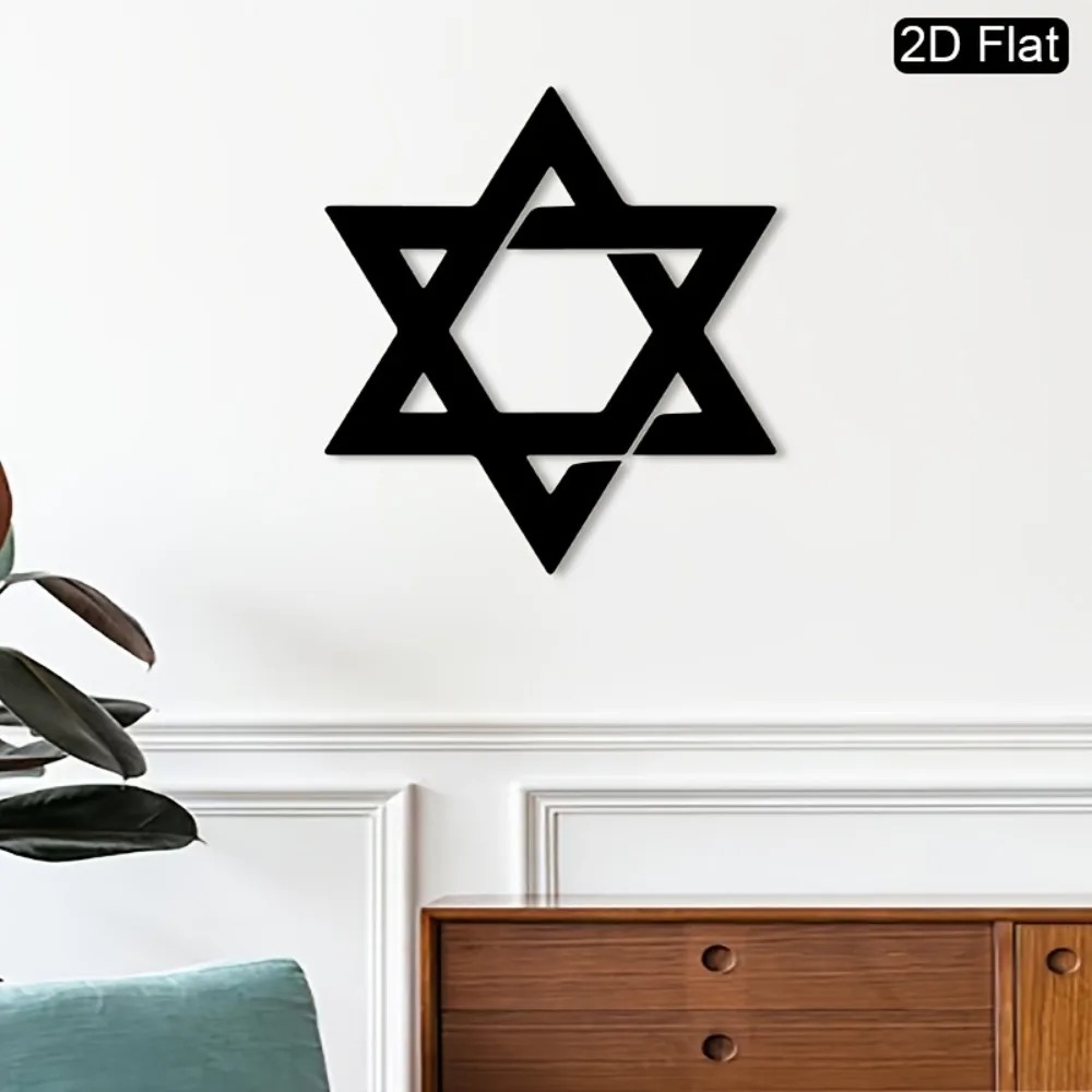 CIFBUY Iron Wall Art Star of D - Home Decor ulasan dan harga