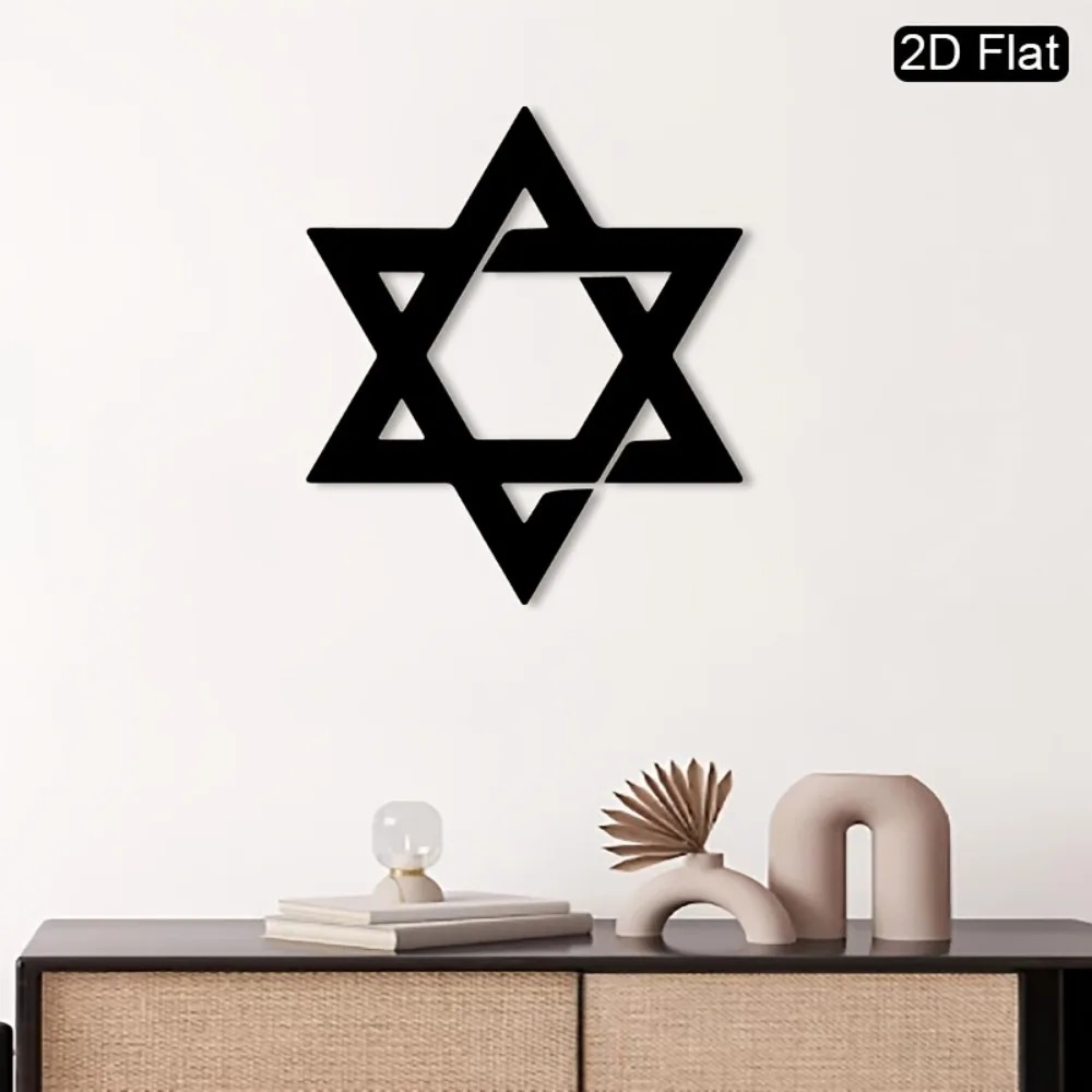 CIFBUY Iron Wall Art Star of D - Home Decor ulasan dan harga