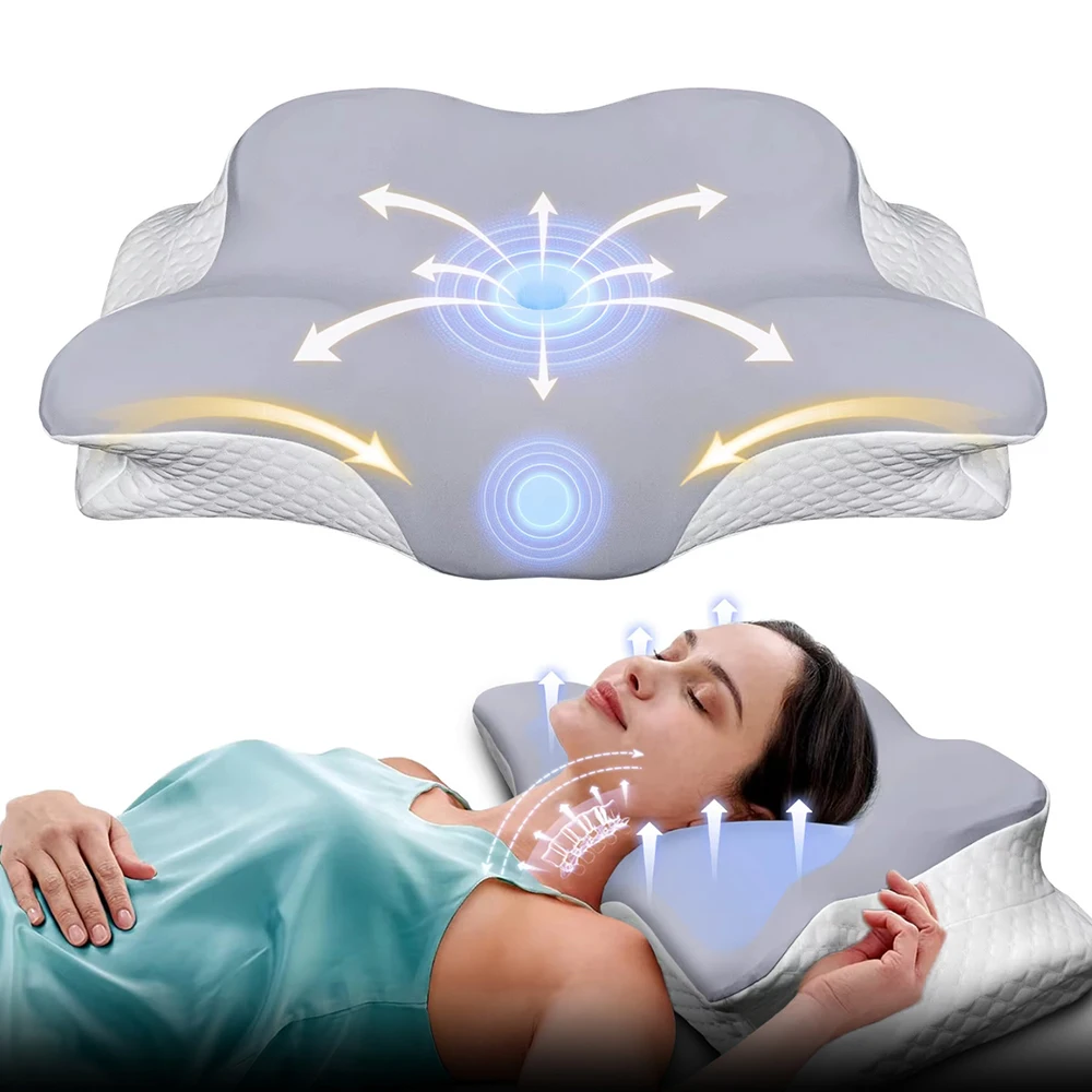 Memory Foam Pillows Butterfly  - Memory Foam Orthopedic Pillow Neck Pain ulasan dan harga