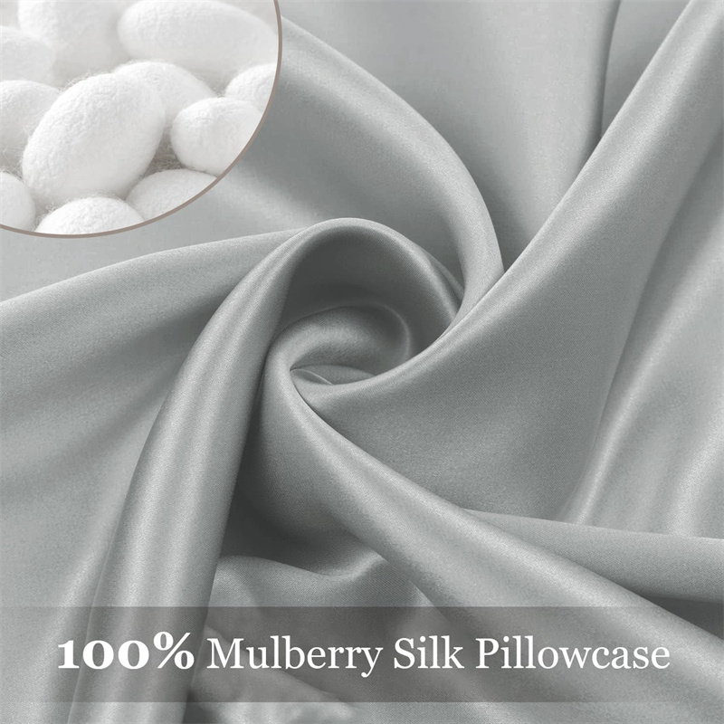 23 Momme 2pcs 100% Mluberry Si - Satin Silk Pillowcase Hair Skin ulasan dan harga