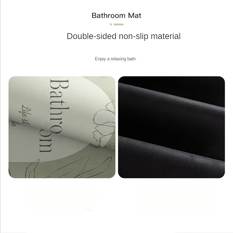 Square Entrance Mat Quick Dry  - Quick Dry Diatomite Bath Mat ulasan dan harga