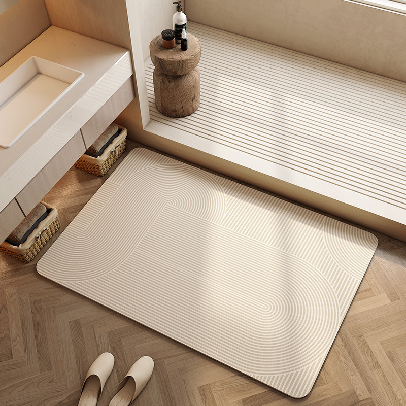 Quick Dry Diatomite Bath Mat S - Quick Dry Diatomite Bath Mat ulasan dan harga