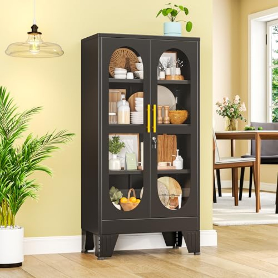 47 H Locking Display Cabinet f - Kitchen ulasan dan harga